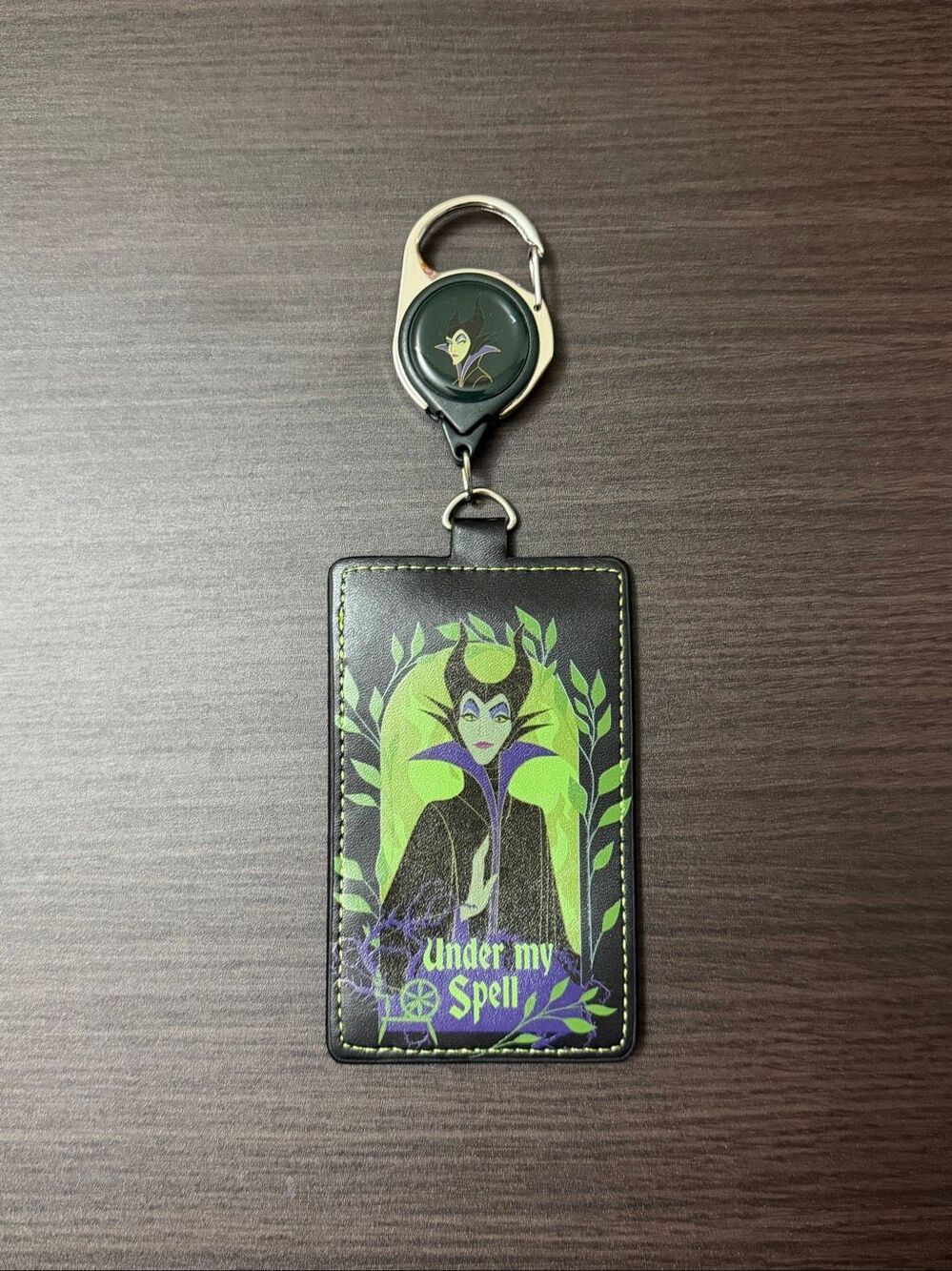 Disney Sleeping Beauty Maleficent Retractable Lanyard